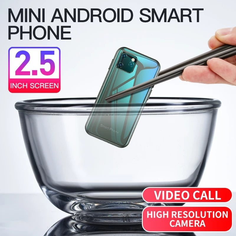 Mini Android Quad Core Pocket Phone